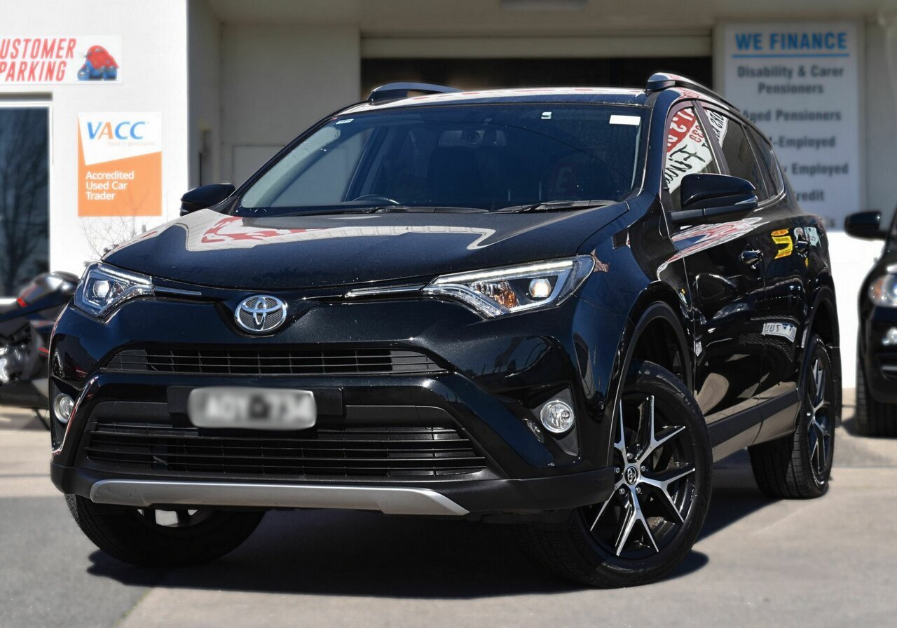 Image of a 2017 Toyota RAV4 ZSA42R MY17 GXL (2WD) Black Continuous Variable Wagon