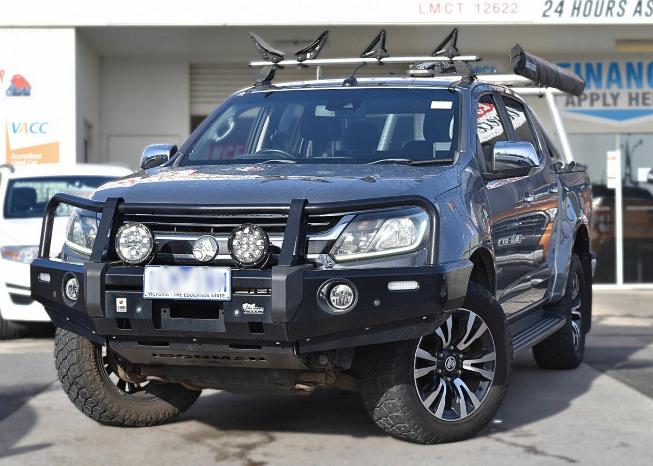 Image of a 2017 Holden Colorado RG MY18 LTZ (4x4) Grey 6 Speed Automatic Crew Cab Pickup