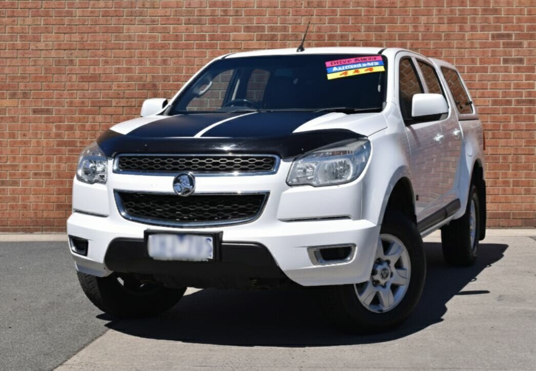 Image of a 2016 Holden Colorado RG MY16 LS-X (4x4) White 6 Speed Automatic Crew Cab Pickup