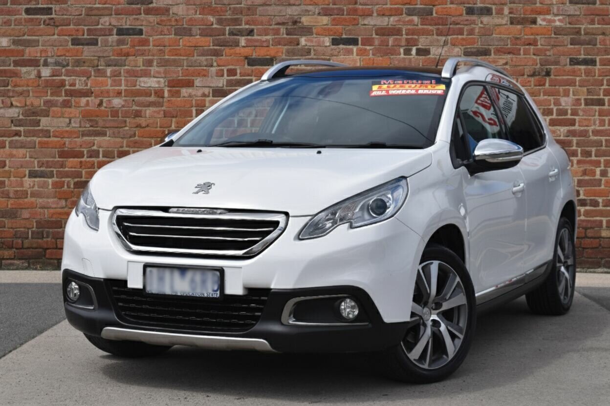 Image of a 2016 Peugeot 2008 Outdoor White 5 Speed Manual Wagon