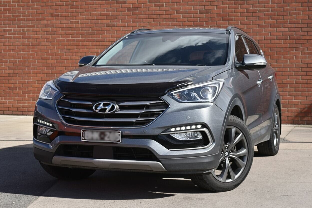 Image of a 2017 Hyundai Santa Fe DM5 MY18 Active X Grey 6 Speed Automatic Wagon
