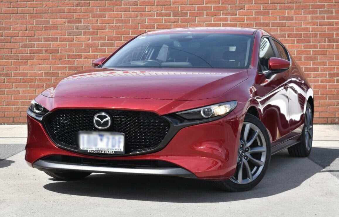 Image of a 2019 Mazda 3 BP G20 Evolve Red 6 Speed Automatic Hatchback