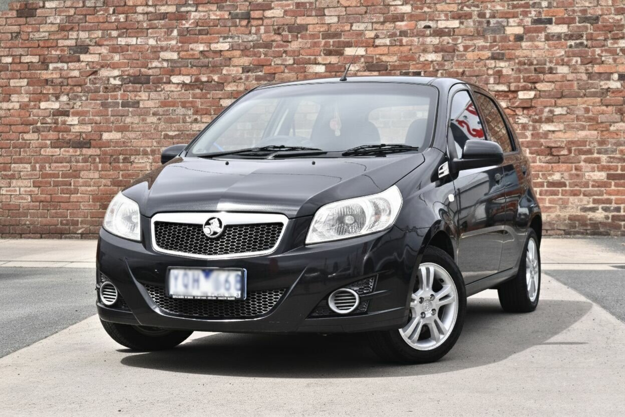 Image of a 2011 Holden Barina TK MY11 Classic Black 4 Speed Automatic Hatchback