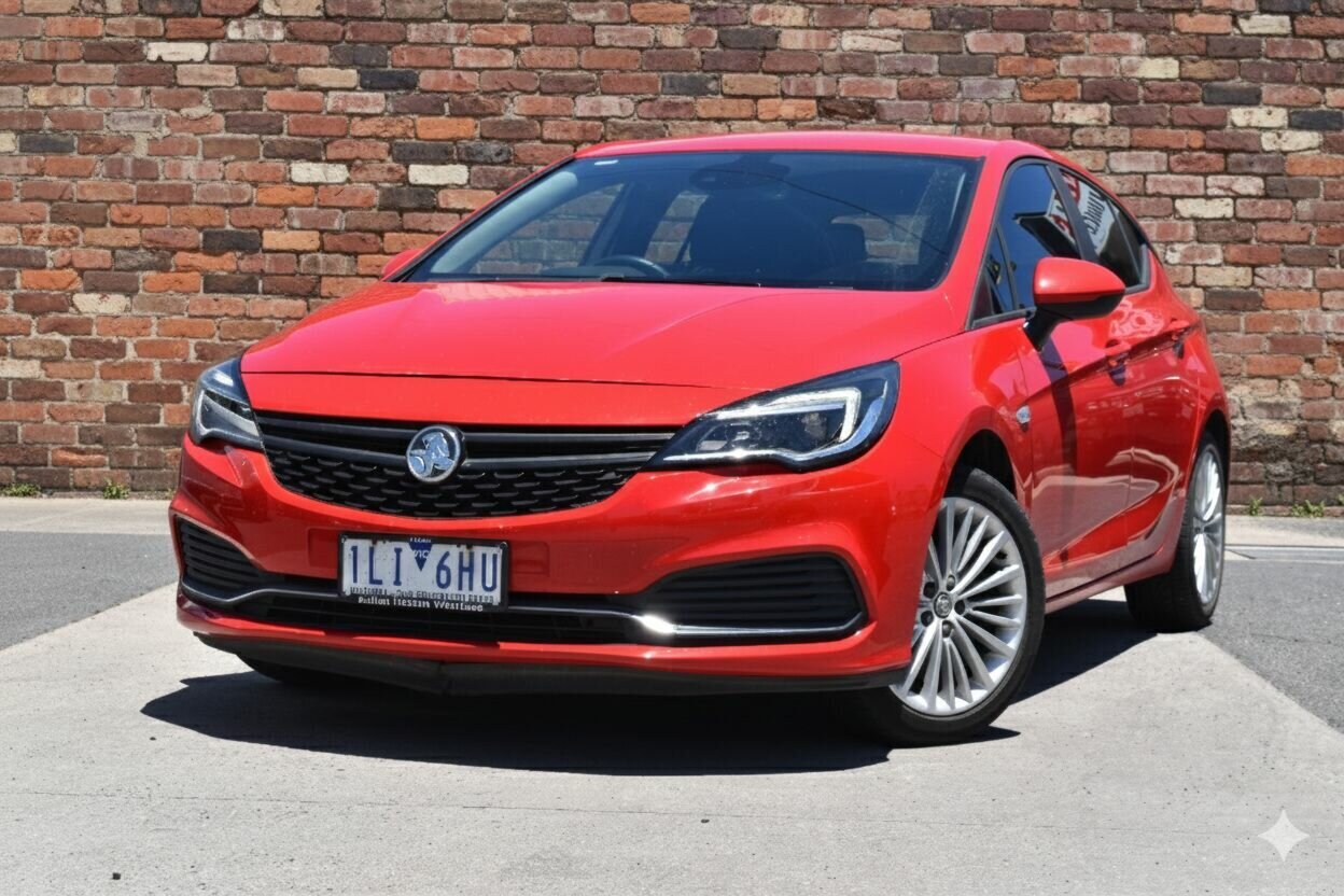 Image of a 2017 Holden Astra BK MY17.5 R Red 6 Speed Automatic Hatchback