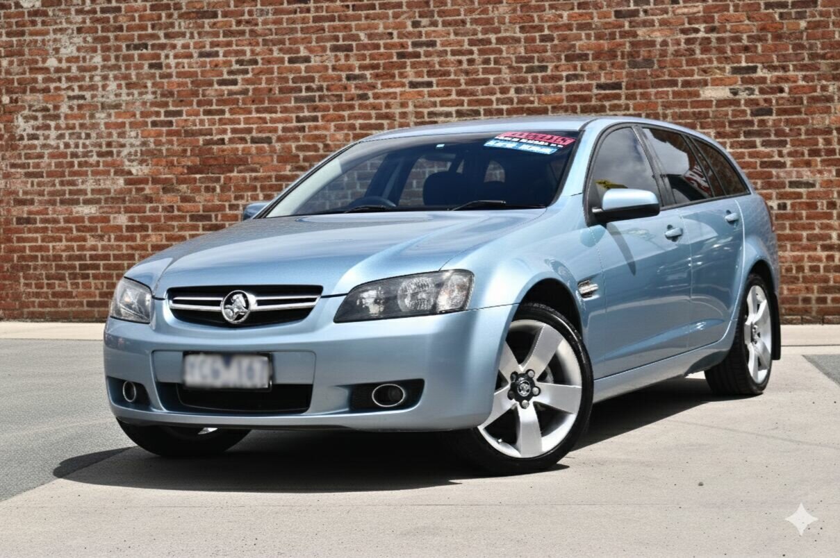 Image of a 2009 Holden Berlina VE MY09.5 Blue 4 Speed Automatic Sportswagon