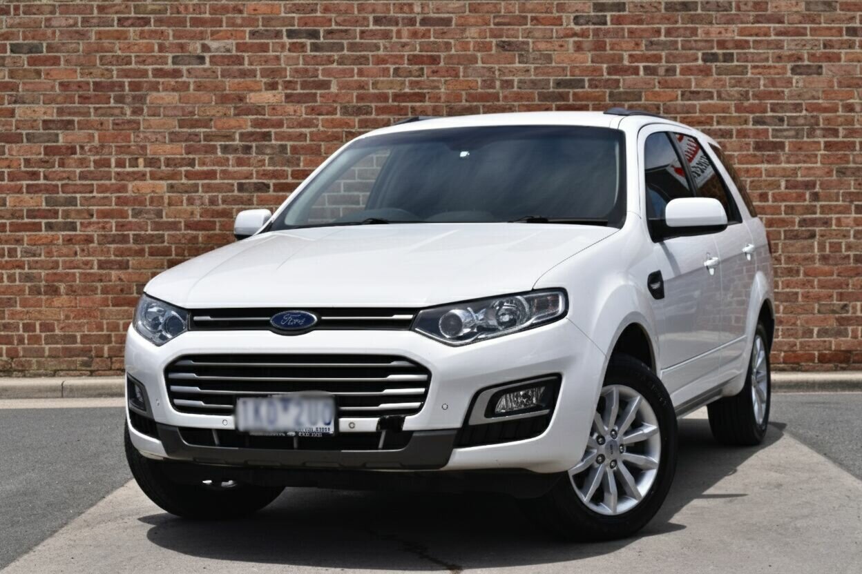 Image of a 2015 Ford Territory SZ MK2 TX (RWD) White 6 Speed Automatic Wagon