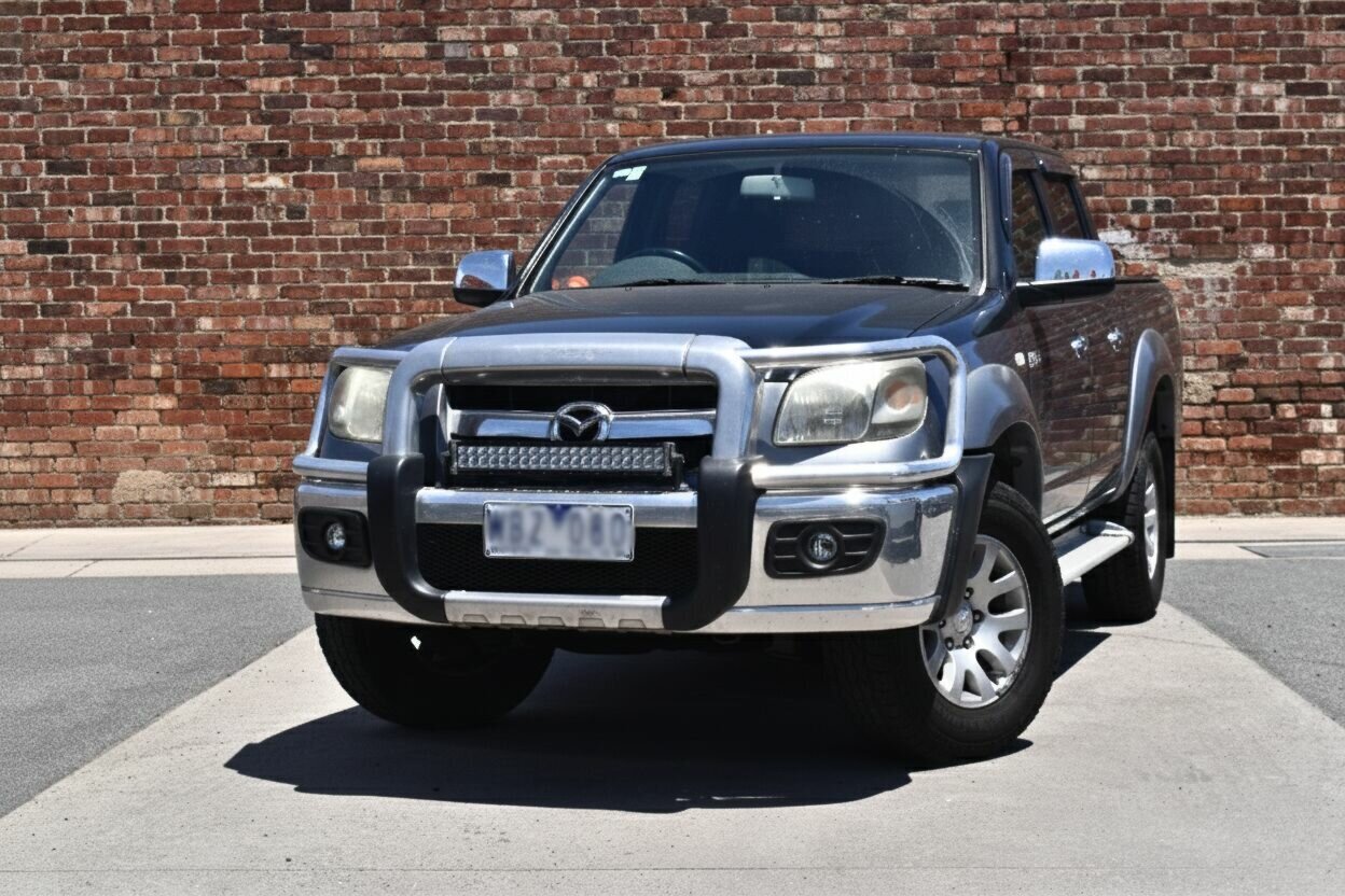 Image of a 2007 Mazda BT-50 B3000 SDX (4x4) Black 5 Speed Automatic Dual Cab Pick-up