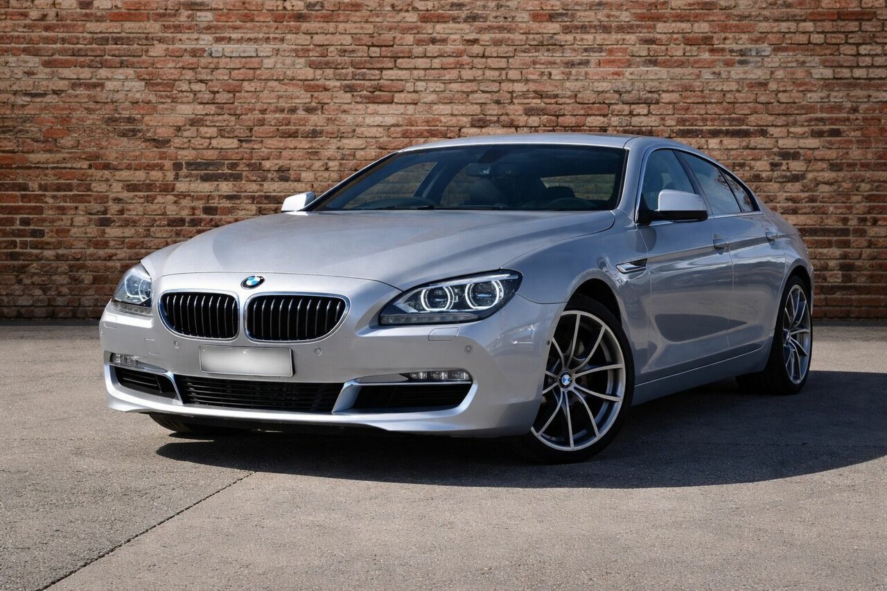 Image of a 2013 BMW 640i F06 Gran Coupe Silver 8 Speed Automatic Coupe