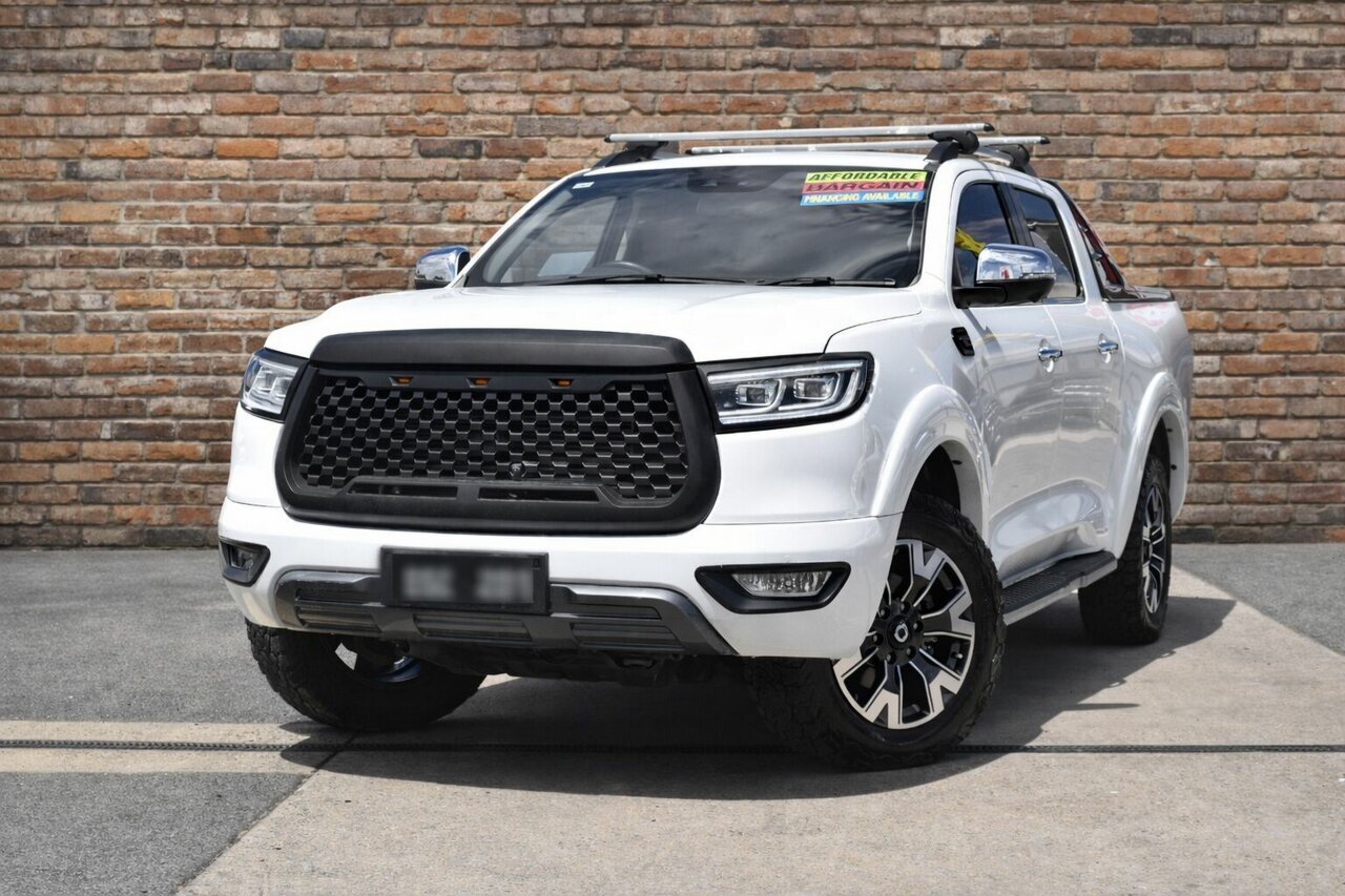 Image of a 2021 GWM Ute Cannon (4x4) White 8 Speed Automatic Dual Cab Utility