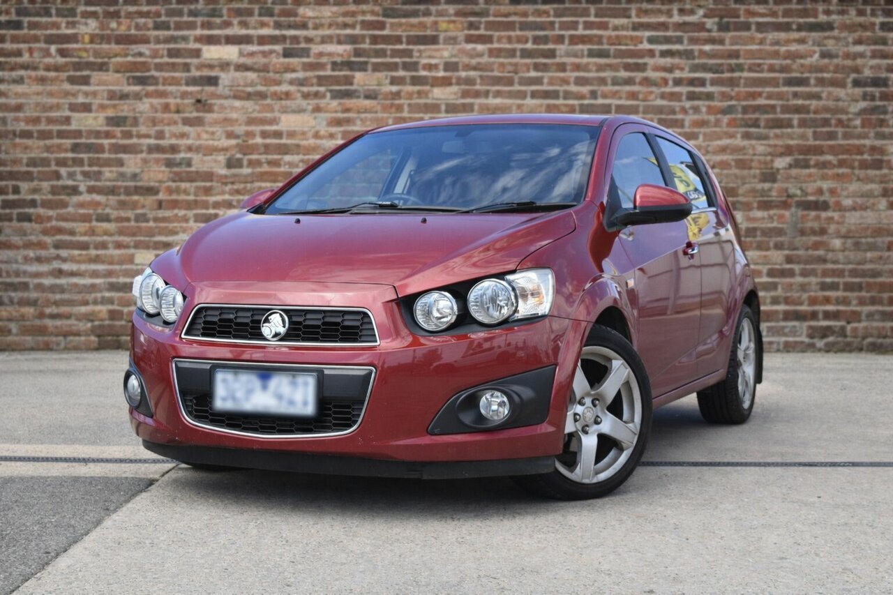 Image of a 2013 Holden Barina TM MY13 CDX Red 6 Speed Automatic Hatchback