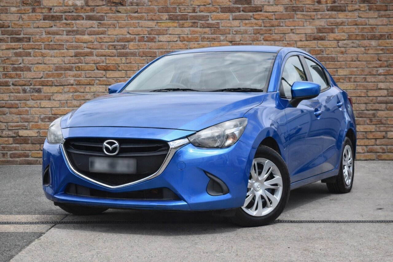 Image of a 2015 Mazda 2 DJ Neo Blue 6 Speed Automatic Hatchback