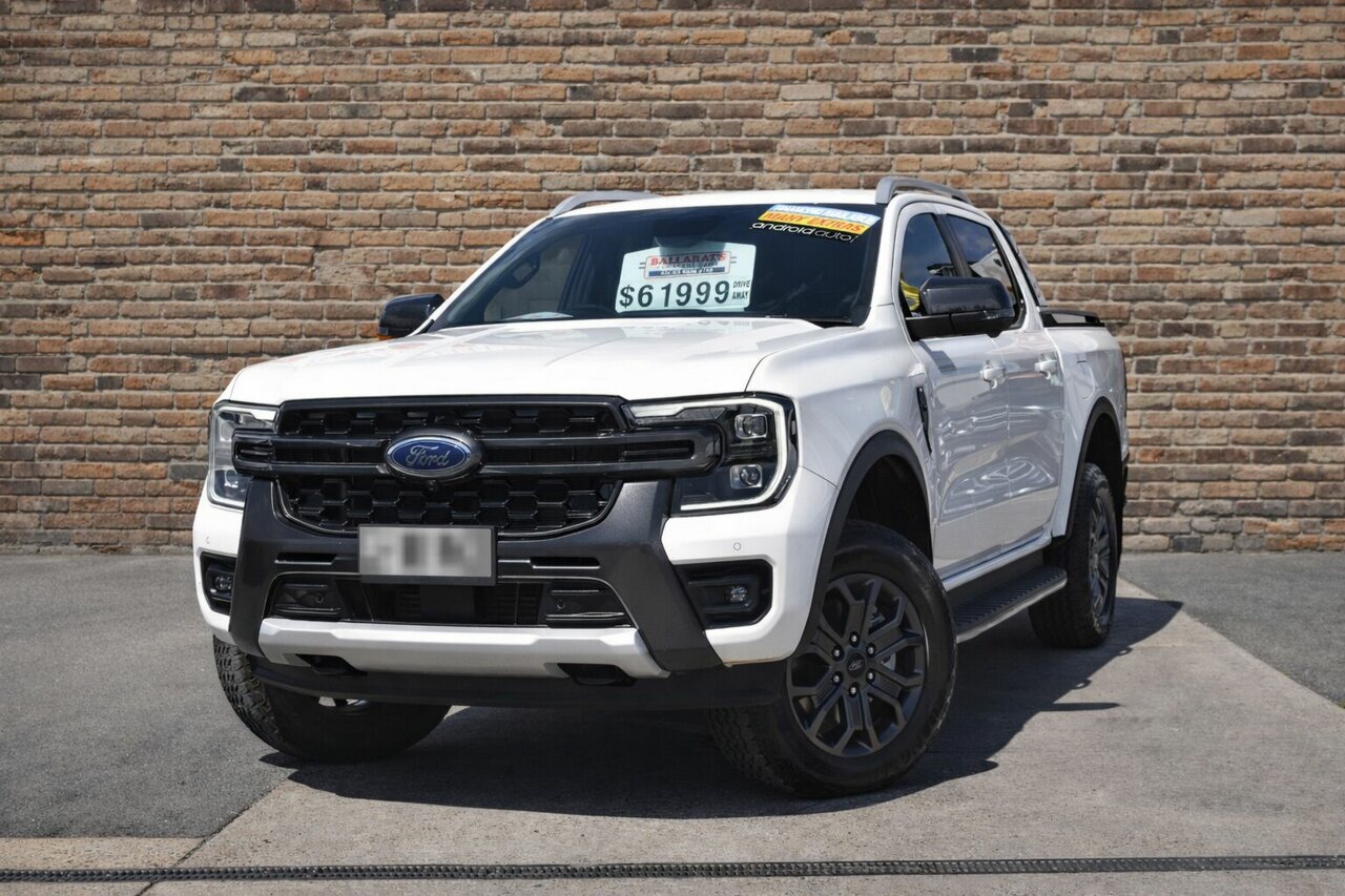 Image of a 2024 Ford Ranger PY MY24 Wildtrak 3.0 (4x4) White 10 Speed Automatic Double Cab Pick Up