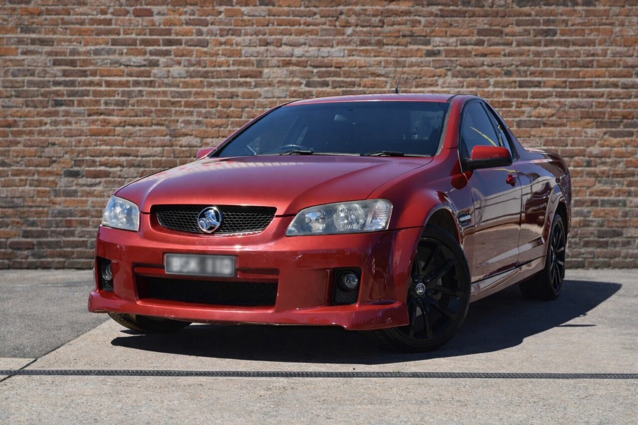 Image of a 2008 Holden Commodore VE SV6 Red 6 Speed Manual Utility