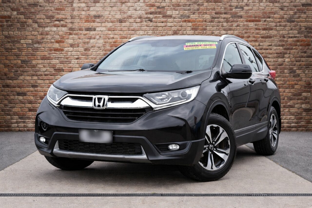 Image of a 2017 Honda CR-V MY18 VTi (2WD) Black Continuous Variable Wagon