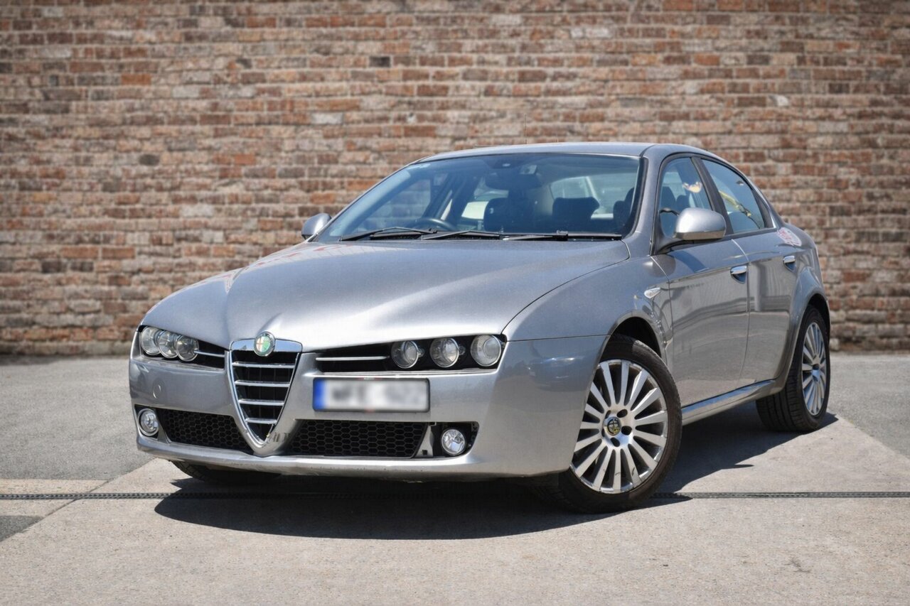 Image of a 2007 Alfa Romeo 159 2.2 JTS Silver 6 Speed Manual Sedan