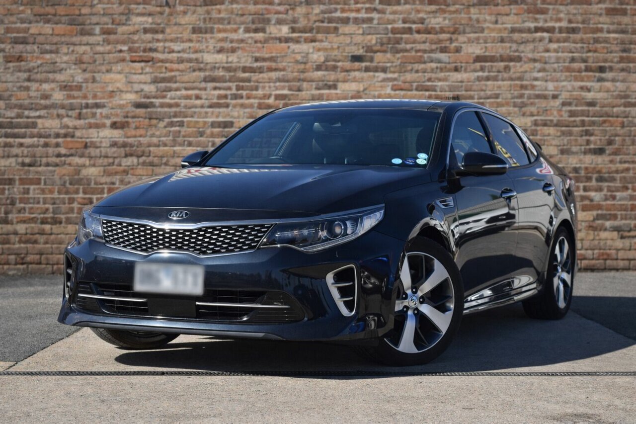Image of a 2015 Kia Optima JF MY16 GT Blue 6 Speed Automatic Sedan