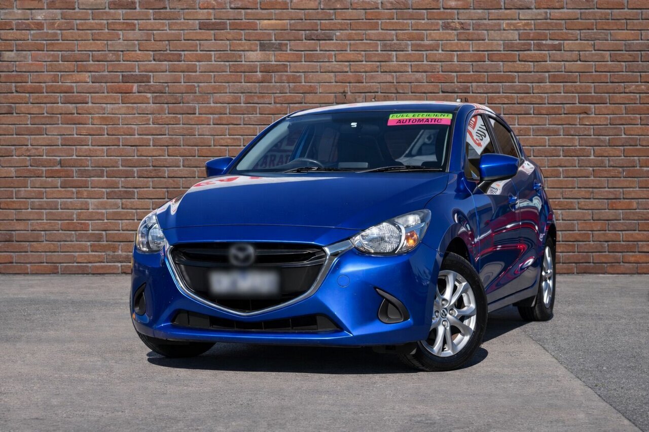 Image of a 2016 Mazda 2 DJ MY16 Maxx Blue 6 Speed Automatic Hatchback