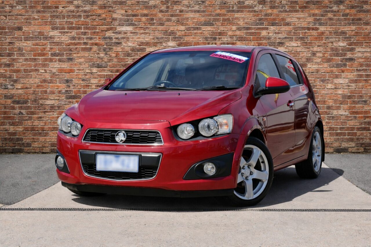 Image of a 2013 Holden Barina TM MY13 CDX Red 6 Speed Automatic Hatchback