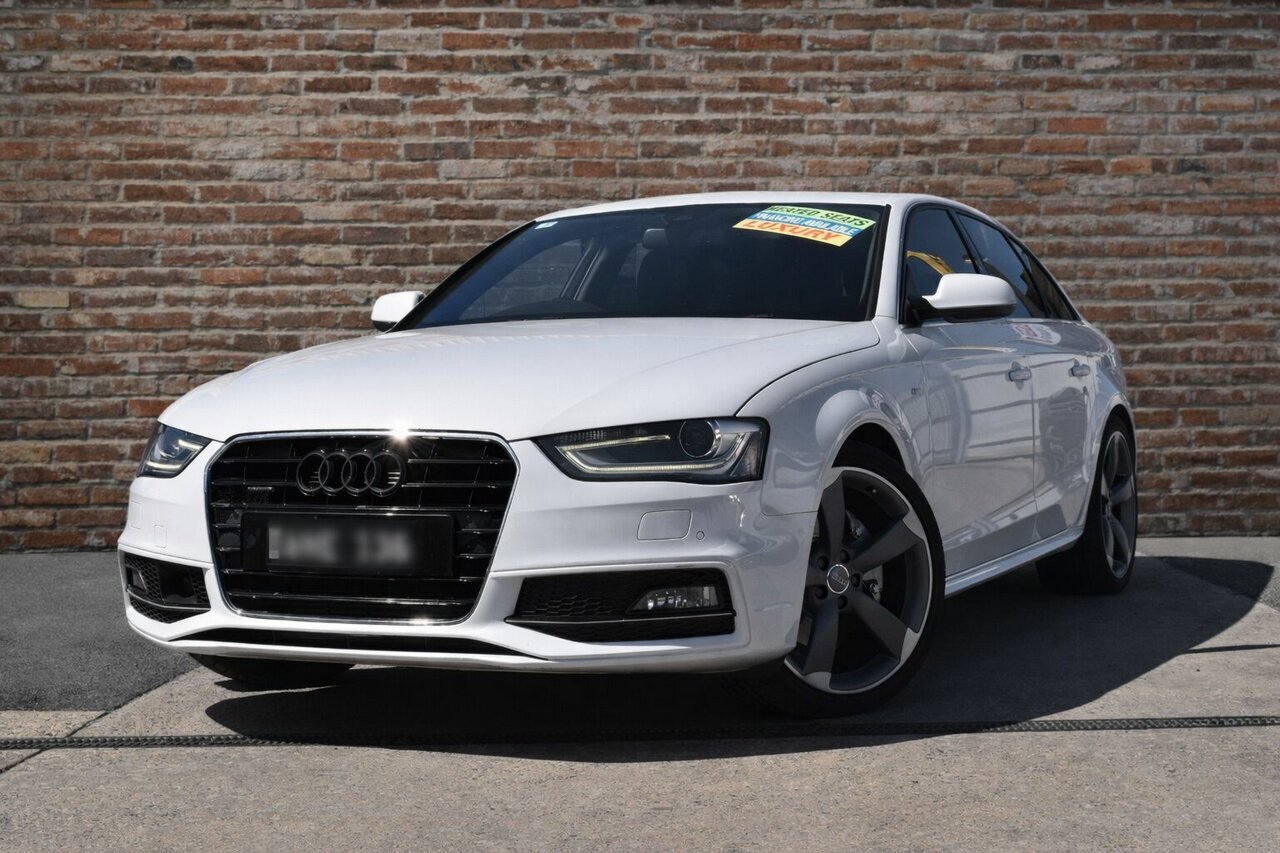 Image of a 2014 Audi A4 B8 (8K) MY15 2.0 TFSI S-Line Avant Quattro White 7 Speed Auto Direct Shift Wagon