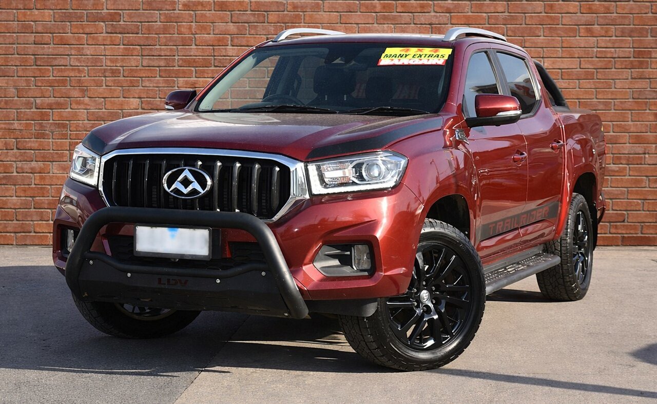 Image of a 2019 LDV T60 SK8C Trailrider (4x4) Red 6 Speed Direct Shift Double Cab Utility