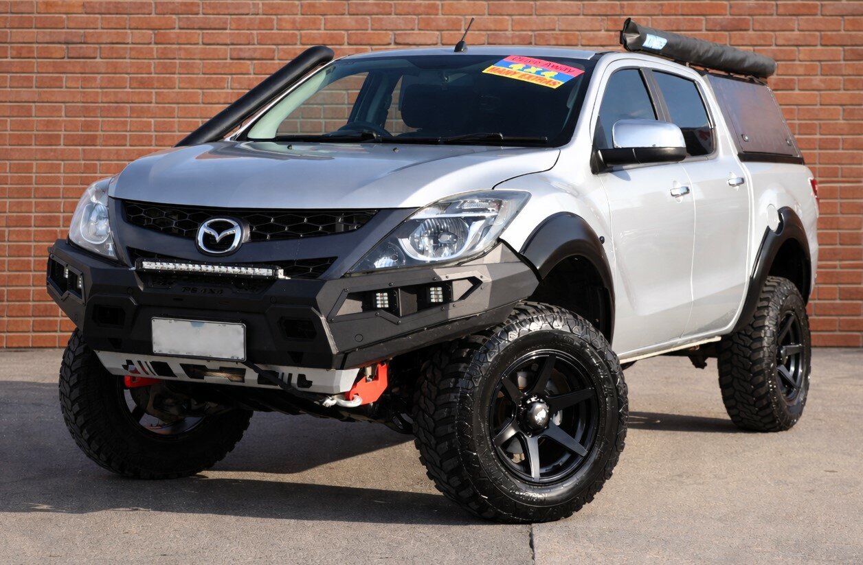 Image of a 2014 Mazda BT-50 MY13 XTR (4x4) Silver 6 Speed Automatic Dual Cab Utility