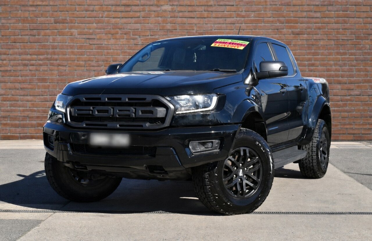 Image of a 2018 Ford Ranger PX MkIII MY19 Raptor 2.0 (4x4) Black 10 Speed Automatic Double Cab Pick Up