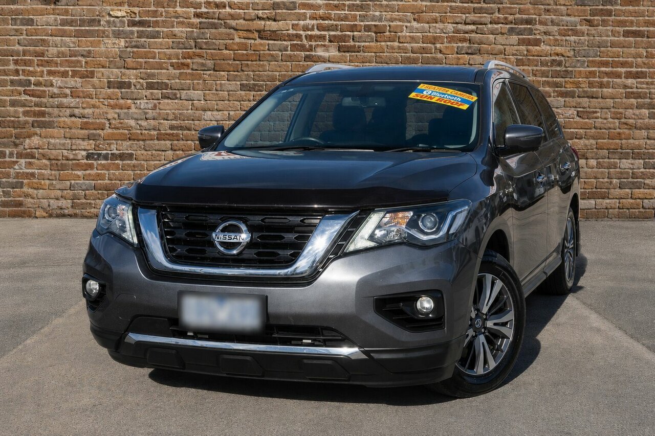 Image of a 2018 Nissan Pathfinder R52 MY17 Series 2 ST-L (4x4) Grey Continuous Variable Wagon