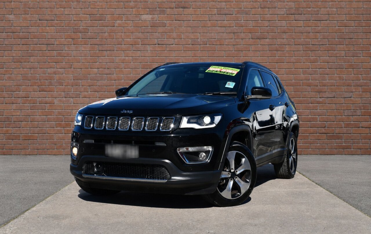 Image of a 2019 Jeep Compass M6 Limited Black 9 Speed Automatic Wagon