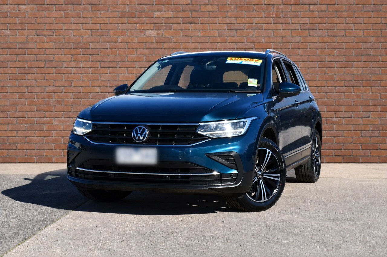 Image of a 2023 Volkswagen Tiguan AX MY23 Update 110TSI Life Blue 6 Speed Auto D/SH T/Tron Spt Wagon