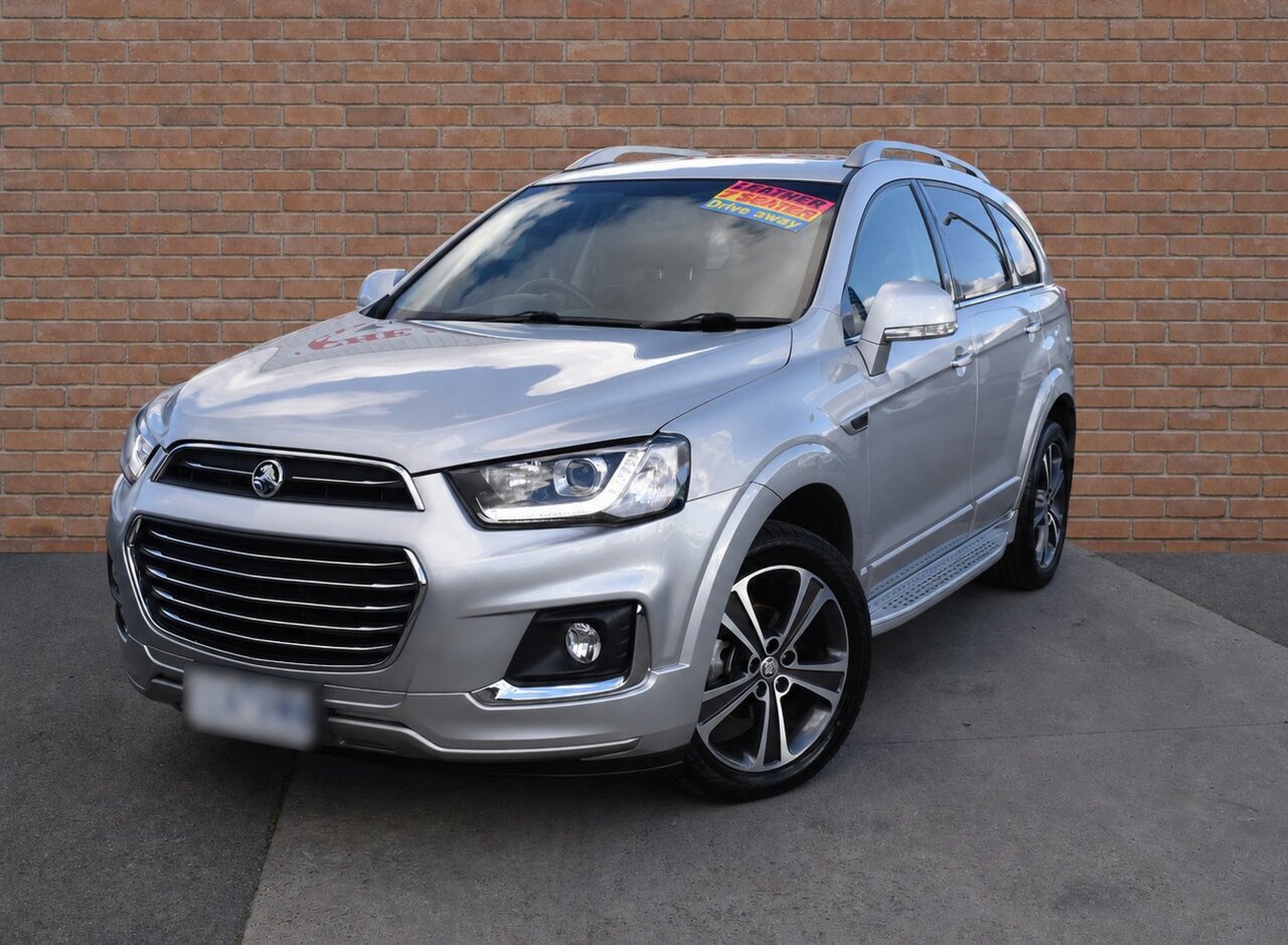Image of a 2017 Holden Captiva CG LTZ Silver Wagon